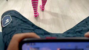 big ass latina licks my cock deep i bend her over fuck hard doggystyle