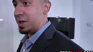 wanna watch pastor share his ebony milf wife with monster cock stud?