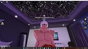 Redhead Slut Takes BIG WHITE MONSTER COCK Deep in Ass