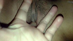 big mature shaved pussy spread wide for creampie orgasm!
