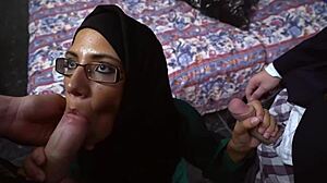 arab girlfriend gets fucked so passionate you gotta see her moan