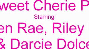 aspen rae riley reid devour cougar cherie deville's ass pussy in lesbian frenzy