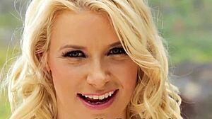 Blonde slips toys deep into newbie's tight ass outdoors first time