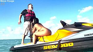 Hot Latina Pussy Lick on High Seas!