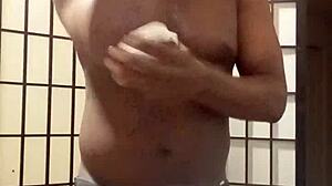 LLAMASR Cooks Big Black Cock Bananas Tits Kitchen!