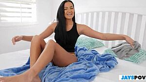 mila, think you can deepthroat my monster cock in this pov casting?