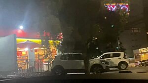 husband watches juicy brazilian slut deepthroat stranger cock screaming street cuckold