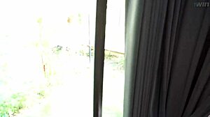 fit latina couple public bath creampie doggystyle pounding