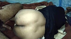 Indian Bhabhi's Tight Ass Takes Rough Anal Pounding