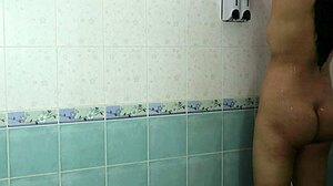 secret thai schoolgirl shower leak skinny solo tease