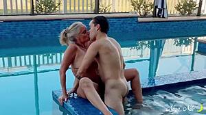 hey nina show your cub that deep milf lick and creampie