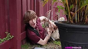 Richelle Ryan's Big Booty Takes Two Cocks Hard