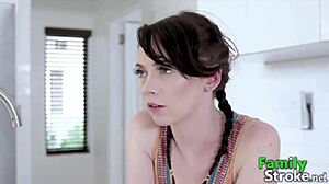 sucking stepbros huge cock in bathroom got me so wet