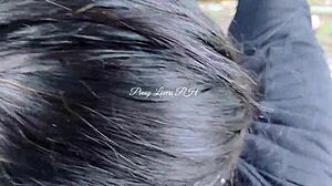 kabit begs for forest fuck so mister won't catch us creampie doggystyle