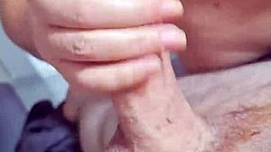 stepdaughter jerks off stepdad alone at home cowgirl style