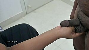 Bengali Bhabhi's Steamy Handjob Massage For Neighbor Boy