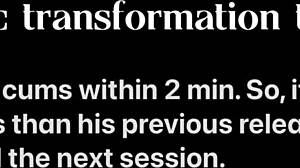 heart races from fastest handjob cumshot after endless gooning session