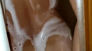 stepsister caught naked in shower flaunts perfect body huge natural tits sexy ass