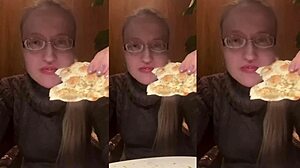 guy enjoys asmr dinner date in cozy restaurant