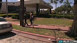 Bold Spanish sluts Abella Anderson Ava Addams orgy fuck