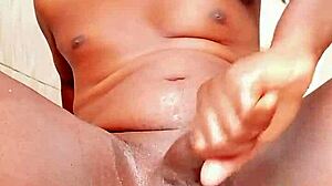 sexyjayla254 toys his asshole with big black dildo before huge cumshot