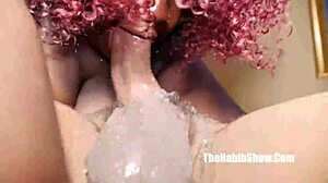 Newbie BBW Simone Blaque Takes Monster BBC from Redzilla