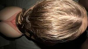 my wife craves morning sex creampie after wake-up homemade pov swallow