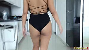 Young Thai Milf Bodysuit Creampie Doggystyle POV Johntronx