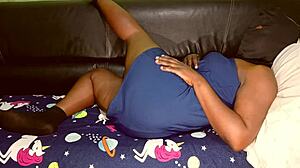 my colorful maid's big ass adventure ends in cum