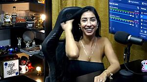 Renatinha Mello Kisses Ruan's Rock Hard Cock Grip