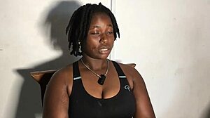 Nigeria's top BBW pornstar model spills slut secrets in screaming big black cock podcast full movie