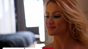 cheating blonde grabs quick monster cock nearby 😈🍆💦
