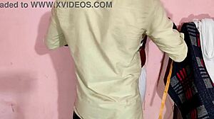 Desi bhabhi gets fucked by tailor after accidental pussy grope in dress fitting