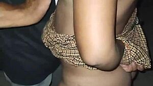 Horny latina tattooed wife fingered and exposed on public beach