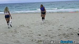 Why do real teen 18+ titfuckers crave massive facials at parties?