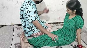 Horny Indian Jija Sali Couple Juicy New Year Sex