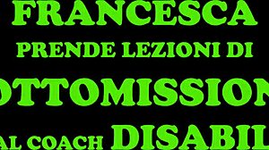 francesca learns submission from disabled coach in see-through outfit preview on sheer