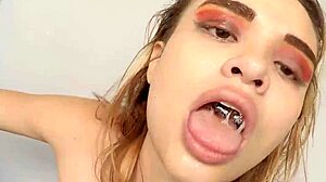 sofie otis teen blonde babe deepthroats cock then takes facial 💦😍👅