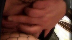 horny italian milf bound takes dildo deep in ass webcam show