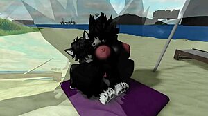 beach romp turns wild with roblox's mal0 scp-1471