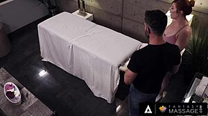 hey valentina nappi, ever fantasized about a sneaky bj and handjob under the massage table?