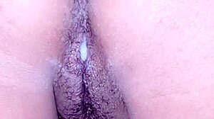 pregnant filipina wife craves my creampie in her tight hairy bbw pussy