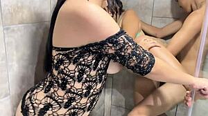 why fuck my busty neighbor stepsis in the shower so hard?