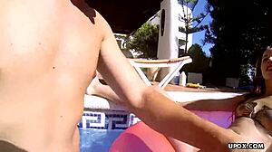 Suggestive Africa Irujo Delivers Steamy Underwater Cock Suck