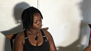 Nigeria's top BBW pornstar model spills slut secrets in screaming big black cock podcast full movie