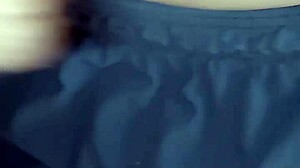 Nipple fills the frame in tight piano close-up