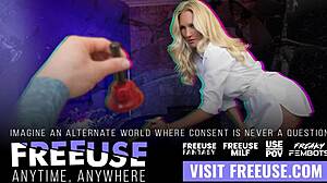 Curvy Stepmom Emmy Demure's Natural Tits Freeused by Birthday Boy