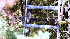 petite czech neighbor girls lose virginity licking outdoors on beach