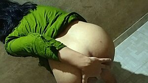 Indian Village Wife Flashes Big Tits And Ass