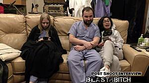 Jasmine Rose's Hairy Bush Explodes Under POV Cum Blast